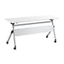 Bush Business Furniture Envision 60"W Foldable Training Room Table, White (NVS009WH)~#|#~AE6594E9-45AC-4B3A-939D627147772044_sc7