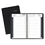 2024-2025 AT-A-GLANCE 5" x 8" Academic Daily Planner, Faux Leather Cover, Black (70-807-05-25)~#|#~AE660816-AD55-4E76-91DDC212DEAC3D5A_sc7