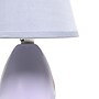 Simple Designs Mini Egg Oval Ceramic 9.45" LED Table Lamp, Purple, 2/Pack (LT2009-PRP-2PK)~#|#~AE66F3C1-518A-40AD-8DDE9C630F2B5D61_sc7
