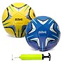 Xcello Sports Size 3 Soccer Balls with Pump, Blue/Yellow, 2/Pack (SB-S3-2-ASST-4)~#|#~AE675A5A-A3DB-4540-9B7A2C0800C5ABAB_sc7