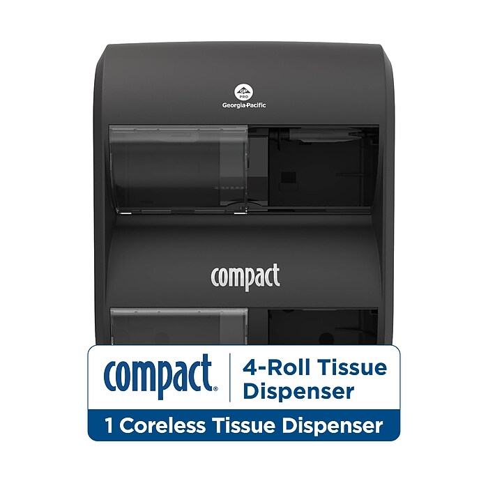 Georgia-Pacific Compact Quad 4 Roll Coreless Toilet Paper