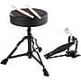 Hey Play Kids Drum Set with Throne Stool, Red, 3 Pieces/Set (80-TT0078-RD)~#|#~AE693151-A7C1-4885-BD7AF8AF2058285A_sc7