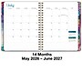 2026-2027 Excello Brands 8.5" x 11" Academic Weekly & Monthly Planner, Paperboard Cover, Rainbow Gold Marble (FSHN-AY26-8511-36)~#|#~AE6BFB37-0E5F-4391-BEF6A70C02BE3109_sc7