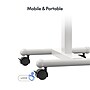 Flexispot Mobile Table Cart, White (MT3W-E)~#|#~AE6CA199-4AAA-4522-A4254325799D415C_sc7