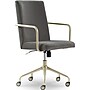 Elle Decor Giselle Fabric Computer and Desk Chair, Light Gray/Gold (CHR10058B)~#|#~AE6DDF8D-0609-40CA-8BFC81470D55E574_sc7