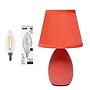 Simple Designs 9.45" LED Table Lamp, Orange (LT2009-ORG-LB)~#|#~AE6F6D97-DA00-483D-909064310FA132EB_sc7