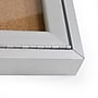 Ghent Cork Enclosed Bulletin Board, Satin Frame, 3'H x 4'W (PA23648K)~#|#~AE704ADE-F302-4056-96BA7ACF03B45AB5_sc7