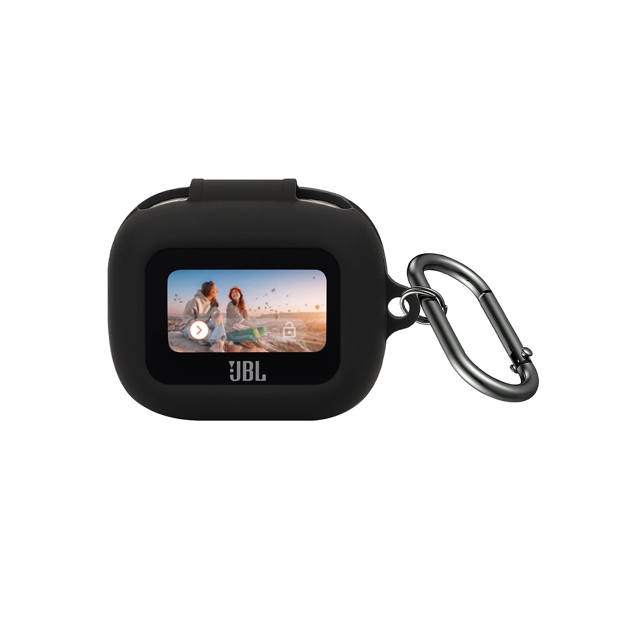 SaharaCase Venture Series Silicone Case for JBL Live Buds 3 Earbuds, Scorpion Black (HP00149) Sansujyuku sansujyuku.com