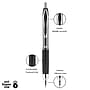 uni-ball 207 Signo RT Retractable Gel Pens, Medium Point, 0.7mm, Black Ink, 4/Pack (33960)~#|#~AE7F708F-C41F-4781-A57C45A71E0B6C43_sc7