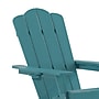 Flash Furniture Newport Adirondack Chair with Cup Holder, Blue (LEHMP104410BL)~#|#~AE80D499-4A53-4D6A-9065204340BC4688_sc7
