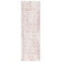Safavieh Adirondack Collection 2' x 8' Runner Indoor Area Rug, Machine Made, Ivory/Rose (ADR109H-280)~#|#~AE81C7DB-CB4F-41C6-9D496DDDC53DA93E_sc7