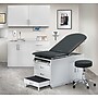 Viva Comfort Power Adjustable Exam Table with Step Stool & Storage, 500 lbs. Capacity, Black (ADI996-09-S-BLK-MK)~#|#~AE858539-D207-4D6F-AD5B9FC9E009DD41_sc7