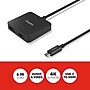 Staples TECH 6" USB-C to HDMI Audio/Video Cable, Male to Female, Black (ST62386)~#|#~AE877994-572D-4B74-943F49A3A22AF8E5_sc7