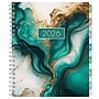 2026 Global Printed Products 8.5" x 11" Weekly & Monthly Planner, Paperboard Cover, Teal Gold Marble (ESPROCY26851154)~#|#~AE895EA3-372C-499B-8402AC97008A8802_sc7