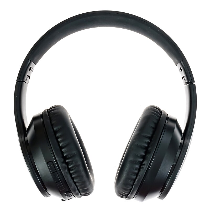 Spracht Blunote Wireless Active Noise Canceling Bluetooth Dual Ear Headphone, Black (SPTHPBTANC) image 1
