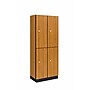 Alpine Industries 72" 2-Tier 2-Column Storage Locker, Oak (701-O-2-SPO-MK)~#|#~AE8E1B03-E99D-48D1-8787D6AFA151CCA7_sc7