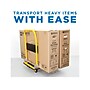 Mount-It! Foldable Flatbed with Swivel Wheels, 660 lb. Capacity, Black/Yellow (MI-921)~#|#~AE8E5436-B555-44E2-95351C4E87E1F938_sc7