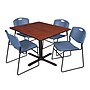 Regency 48-inch Square Laminate Cherry Table with 4 Zeng Stack Chairs, Blue (TB4848CH44BE)~#|#~AE8EF109-16FC-4CFE-A168D815097456C7_sc7