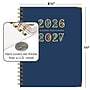 2026-2027 Excello Brands 8.5" x 11" Academic Weekly & Monthly Planner, Paperboard Cover, Navy Gold Numbers (FSHN-AY26-8511-85)~#|#~AE8FAE73-DF58-4DAC-BCE0A5E296C866F0_sc7
