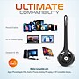 Delton 10X Wireless Noise-Canceling Bluetooth Over-the-Head Mono Computer Headset, Black (DBTHEAD10XBTDL)~#|#~AE922B64-7241-44B2-BA17688C42834EED_sc7