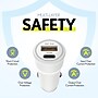 Overtime 38W Dual Port Car Charger & USB-C to Lightning Cable Bundle, White (OTC2PD6IP)~#|#~AE92C52B-2B3B-4B12-A09C9F1E465AF864_sc7