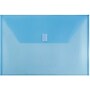 JAM Paper Premium Plastic Document File, Legal, Blue, 3/Pack (219V0BUX3)~#|#~AE95A944-6055-4ED6-A340DD2C6A7BC91D_sc7