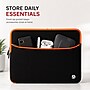 Vangoddy 17" Laptop Sleeve, Black/Orange (NBKLEA259)~#|#~AE9664C6-BFF9-4C27-8B5183D4D54330CA_sc7