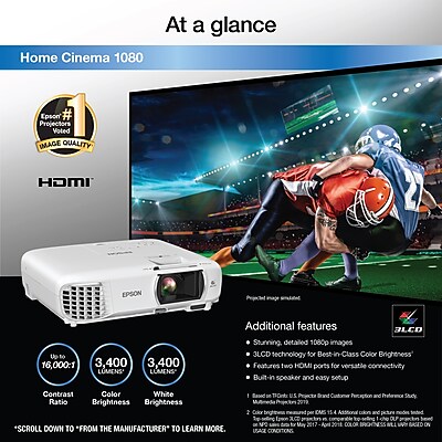 Epson Home Cinema 6100 Projector