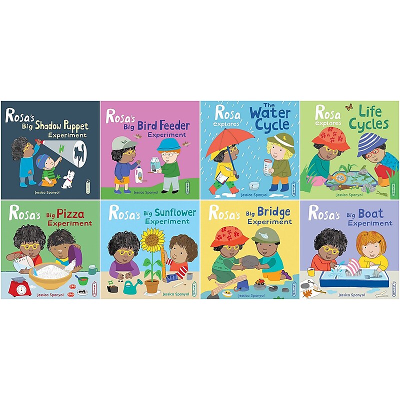 Child's Play Books Rosa's Workshop Set 1 & 2 English, 8/Set (CPY9781786289834) image 1