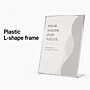 Staples Sign Holder, 8.5" x 11", Clear Plastic (53126/18387)~#|#~AEA4BB3D-EFCD-401C-A9FBE97A5CBFB40B_sc7