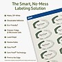 Avery Dissolvable Oval Multipurpose Labels, 1-1/8" x 2-1/4", Off-white, 525/Pack (94054)~#|#~AEA71DA1-243D-4EA4-96E012502AA1954D_sc7
