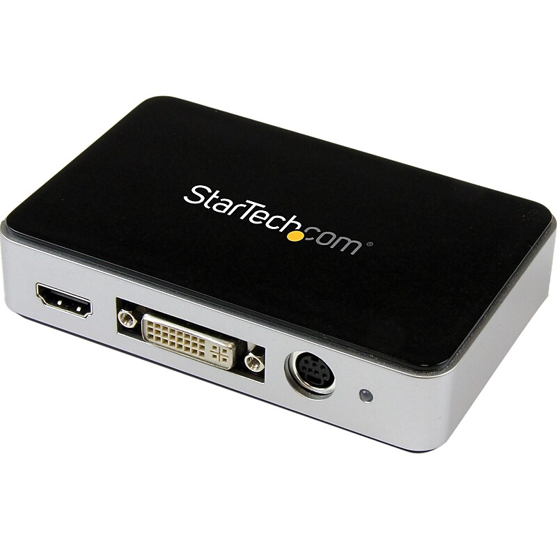 StarTech USB 3.0 Video Capture Device, Black/Gray (USB3HDCAP) image 1
