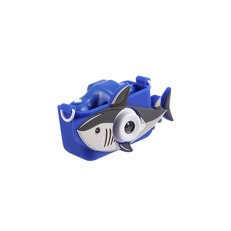 Vivitar Kidstech Kidzcam 8 Megapixels Digital Kids Game Camera, Blue Shark (44379A-SHRK-T35-6) image 1