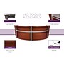 Regency Marque 124.5"W Curved Reception Desk Workstation, Cherry (77292CH)~#|#~AEB1E338-81A0-47AD-A50E389ABCB79A13_sc7