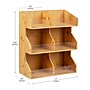 Mind Reader Organizer, Brown (3T2TWD-BRN)~#|#~AEB29C6F-B8B2-4EEE-B1BDB8B610555674_sc7