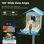 PerchMe Smart Bird Feeder with Camera, Sky Blue Canopy (SF-BF-SB01)~#|#~AEB44BD5-F818-4C81-8F87E57A0B37FA9B_sc7