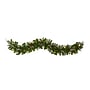 Nearly Natural Snow Tipped Artificial Christmas Garland with Berries, 6' (4464)~#|#~AEBF8385-7A17-454A-9D1F7819F23EC3CE_sc7