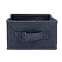 Household Essentials Rectangular Storage Drawer, Denim with Handle, 2/Set (HE1071)~#|#~AEC1240A-EDDB-458E-A73A4319938155AF_sc7