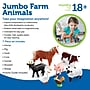 Learning Resources Jumbo Farm Animals, Set of 7 (LER0694)~#|#~AEC52A62-FE89-4F10-B464E0579F431A40_sc7