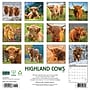 2027 Willow Creek Highland Cows 12" x 12" Monthly Wall Calendar, Assorted Colors (60667)~#|#~AEC542C0-6599-4DC7-B4E9366F1F5051B7_sc7