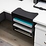Mind Reader Slide-On Under Desk Metal Front Loading Letter Tray, Letter Size, Black (HUDESK-BLK )~#|#~AECAF000-91EA-4BE5-BBB870A6FDDB1D7D_sc7