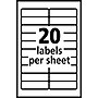 Avery Multi-Use Laser/Inkjet Identification & Color Coding Label, 1 3/4" x 1 3/4", White, 840 Labels/Pack (5422)~#|#~AED01C1E-2A09-48E9-92E3A214EE201E4C_sc7