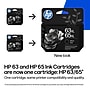 HP 63XL/65XL Black High Yield Ink Cartridge, Prints Up to 300 Pages (B7RT5AN)~#|#~AED0B976-DB7E-4466-9058A89E96671E43_sc7