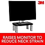3M Adjustable Monitor Stand, Holds up to 80 lbs. (MS80B)~#|#~AED3FEDB-BB8C-45DF-852A1E83F7837A65_sc7
