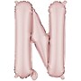 Party City (Air-Filled) 16" "N" Foil Balloon, Dusty Rose (AM 1 10008 1-92)~#|#~AED58416-2362-449F-BB005094AE856B2F_sc7