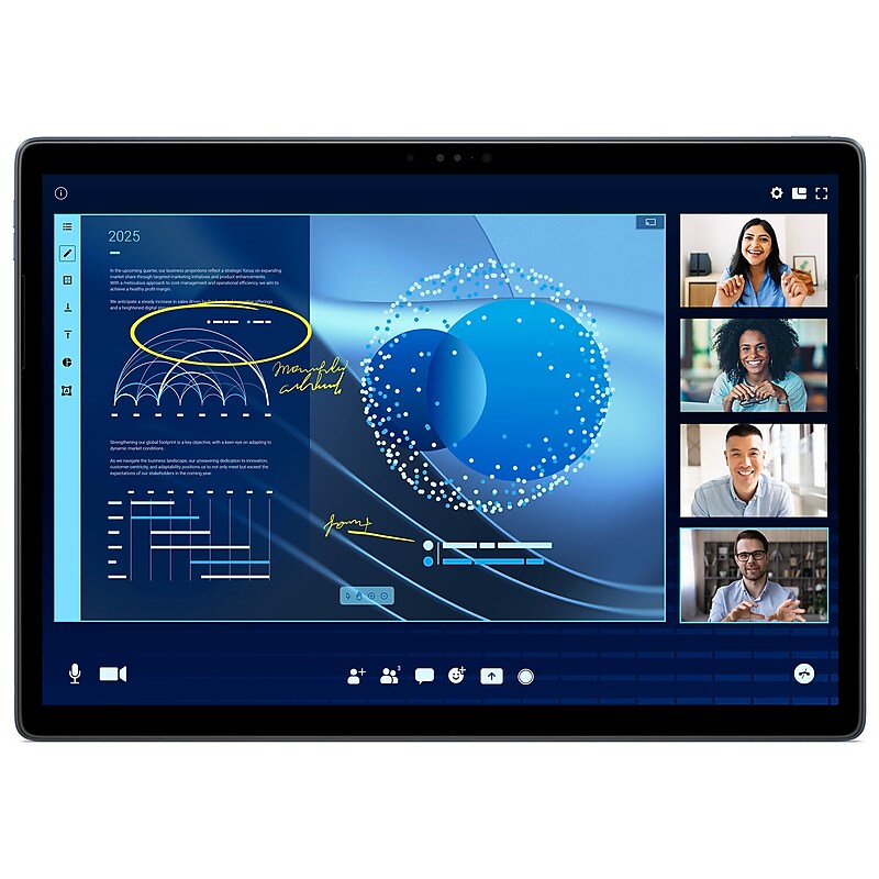 Dell Latitude 7350 13"LCD 2-in-1 Touch-Screen Laptop, Intel Core Ultra 7-164U, 16GB Memory, 512GB SSD, Windows 11 Pro (N2TKF) image 1