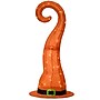 National Tree Company 34" Pre-Lit Orange Witch’s Hat Decoration (MZ17-6600B)~#|#~AED90556-4949-452E-B45E65D3B867DCEB_sc7