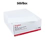 Staples Brand Self Seal #10 Business Envelopes, 4 1/8" x 9 1/2", White, 500/Box (570240/99294)~#|#~AEDB23AC-3893-49D0-B9FAB4A30B8D1F67_sc7