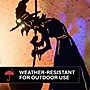 Haunted Hill Farm 3-Ft. Metal Lighted Witch & Cat Stake Decoration, Battery Operated, Black (HHMT036WITCH-BLK)~#|#~AEDD73ED-DACB-44AC-96C33E3814FDD1F7_sc7