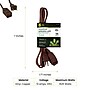 GoGreen Power 6' Extension Cord, 3-Outlet, 16 AWG, Brown (GG-24806-10)~#|#~AEDE68B4-51B9-42BE-81294BA872416951_sc7
